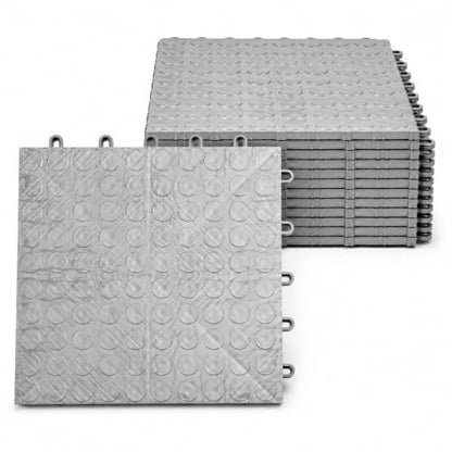 SnapLock GarageDeck 12"x12" Interlocking Garage Floor Tiles (12 Sq Ft)