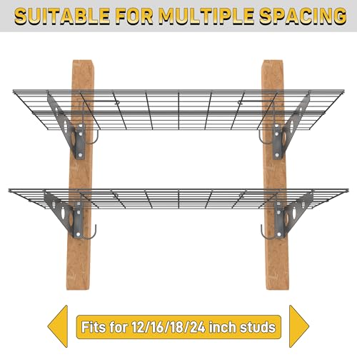 Garage Wall Shelves (2 Count)