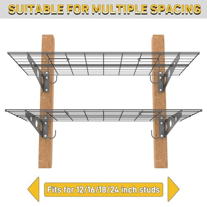 Garage Wall Shelves (2 Count)