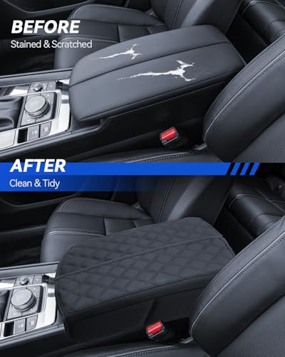 Armrest Cover for 2023 2024 2025 2026 Mazda CX50 Accessories Center Console Middle Lid Pad Protector for Car Elbow Rest