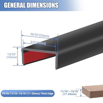 Slimline Cabinet Door Edge Protector