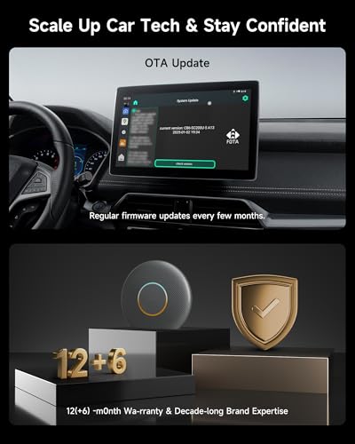 2025 Upgrade CB6 CarPlay AI Box&Android AI Box