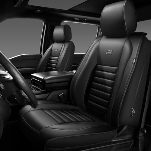 Nappa Leather Car Seat Covers Front Seats