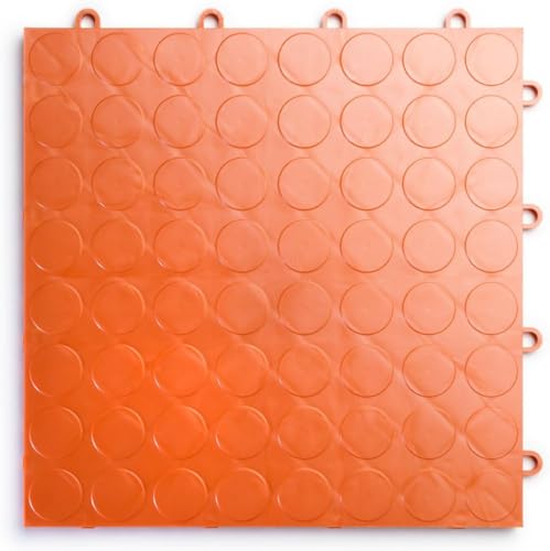 SnapLock RaceDeck CircleTrac 12"x12" Interlocking Garage Tiles (12 Count)