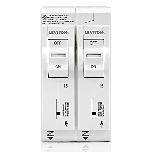 Surge Protective Device with Two 15A 1