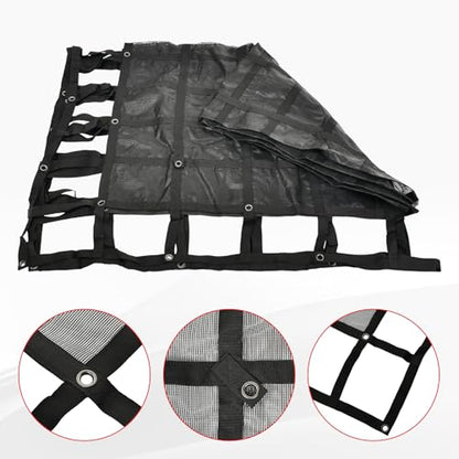 126" x 174" Truck Bed Cargo Net with 1500LBS Capacity