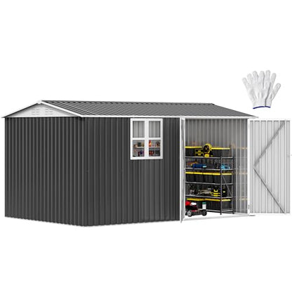 12x8 FT Outdoor Storage Shed