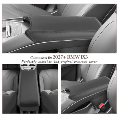 for 2027 BMW iX3 Center Console Cover for 2027+ BMW iX3 Armrest Cover