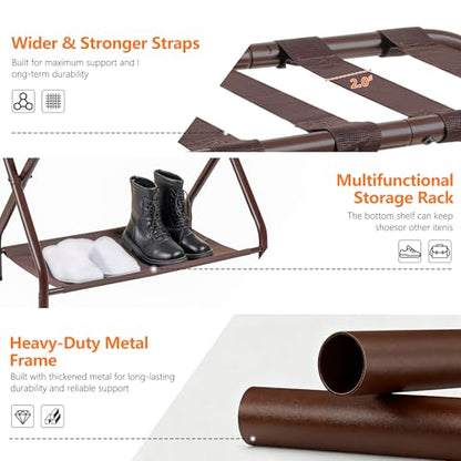 Luggage Rack for Guest Room (2 Count)
