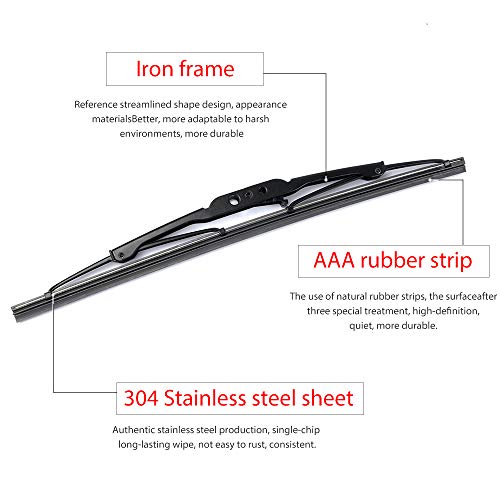 20935081 Rear Windshield Wiper Arm Blade Set