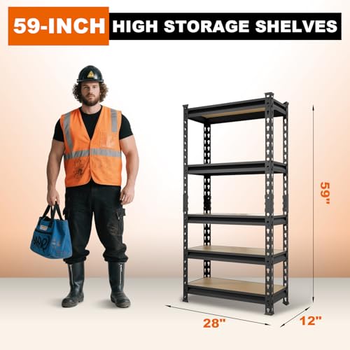 Storage Shelving Unit (5 Count)