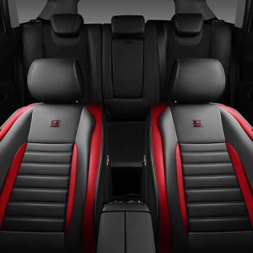 Nappa Leather Car Seat Covers Front Seats