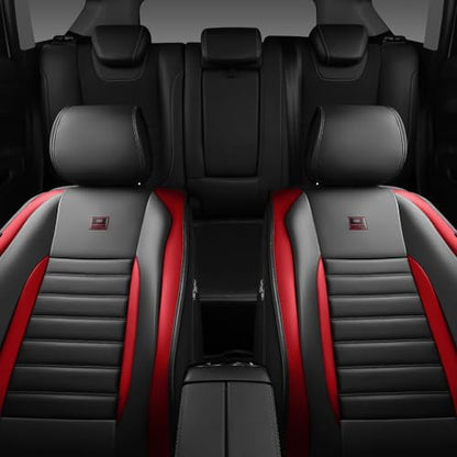 Nappa Leather Car Seat Covers Front Seats