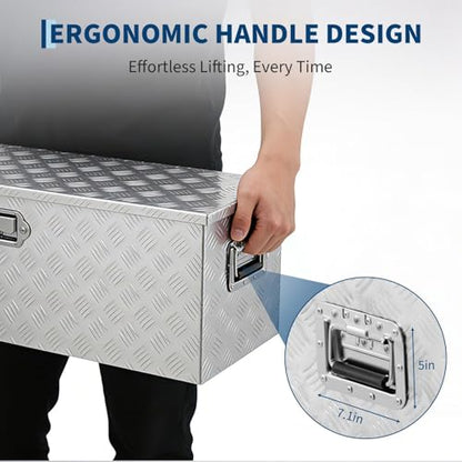 Aluminum Truck Bed Tool Box 30''