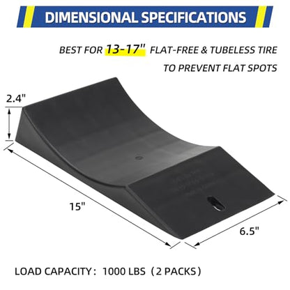 2 Pack Tire Saver Ramp for 13 (2 Count)