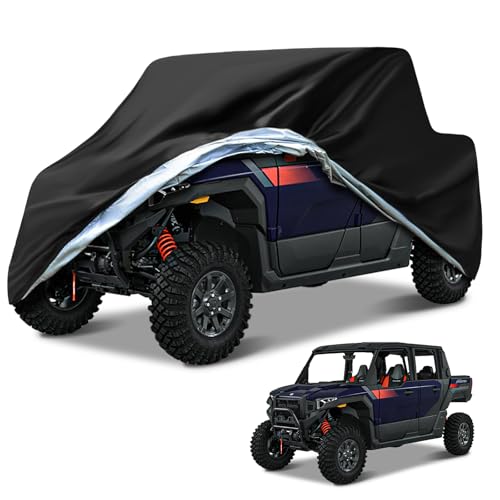 UTV Cover Heavy Duty 300D Waterproof Outdoor Storage 4
