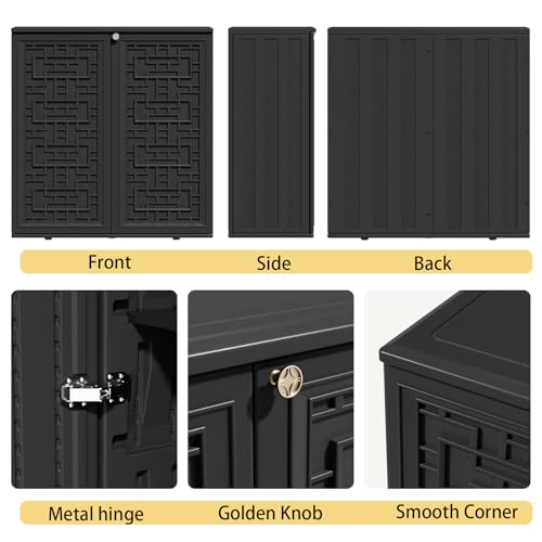 HDPE Outdoor Storage Shed