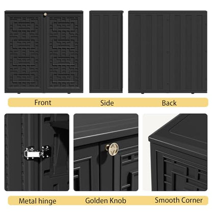 HDPE Outdoor Storage Shed