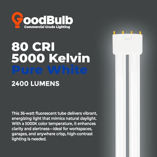 PLL36 850 36W 16.5" Twin Tube Compact Fluorescent Light Bulb 4 (10 Count)