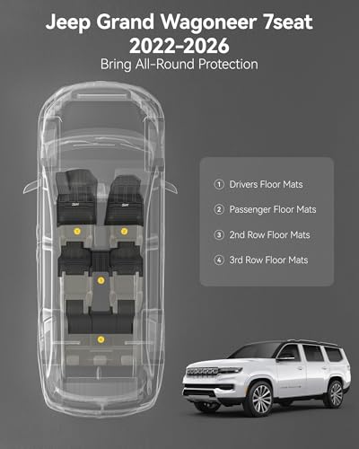 Floor Mats for Jeep Grand Wagoneer