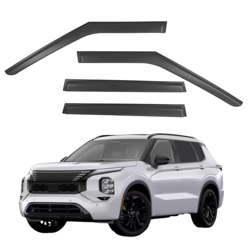 Window Visors Rain Guards Compatible with 2026 Rogue Plug