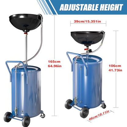 20 Gallon Waste Oil Drain Tank