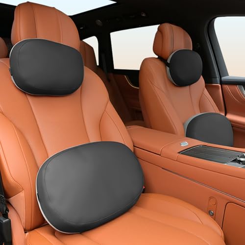 Car Headrest and Lumbar Support Pillow for Car Office Chair