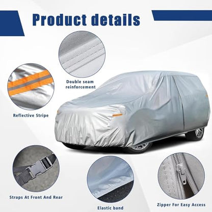 6 Layers Hatchback Waterproof Car Cover for Kia Carnival