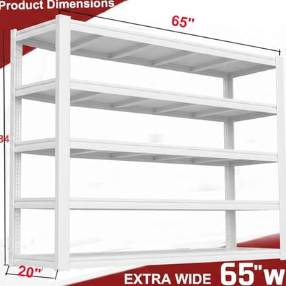 65" W Garage Shelving Unit
