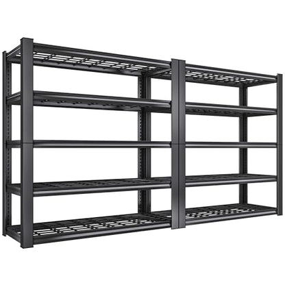 2 Pack Commercial Heavy Duty Shelving (2 Count)