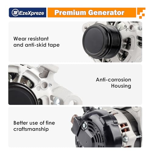Ezexpreze 11776N Alternator Compatible with Toyota Corolla 2014 2015 2016 2017 2018 2019 L4 1.8L
