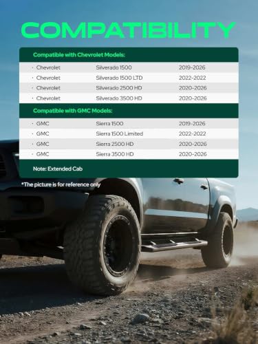 5 Inch Running Boards for Chevy & GMC