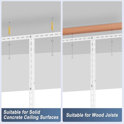 4X8FT Overhead Garage Storage Rack