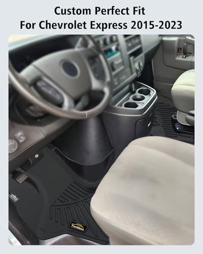 Floor Mats Custom for Chevy Express & GMC Savana 2015