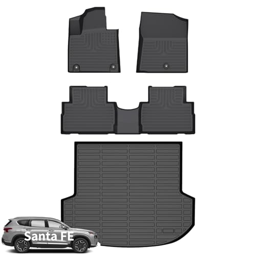 Floor Mats & Cargo Liner for Hyundai Santa FE Gas 2021