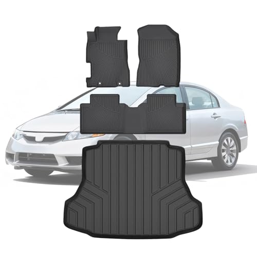 Car Floor Mats & Trunk Liner Set