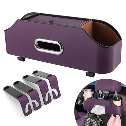 Car Seat Back Organizer with Cup Holders (22.9281 Ounce)