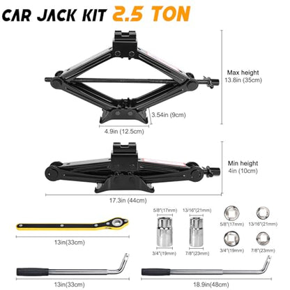 Scissor Car Jack 2.5 Ton