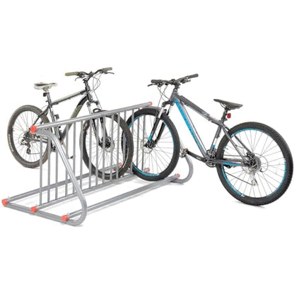 59-3/4"L Grid Bike Rack, Double Sided, 10-Bike Capacity