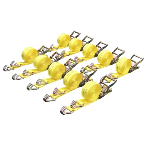 Ratchet Tie Down Straps (10 Count)