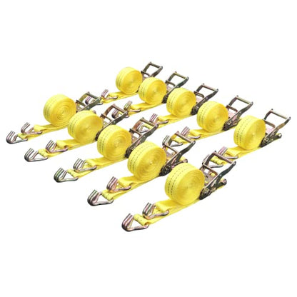 Ratchet Tie Down Straps (10 Count)