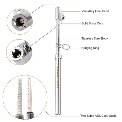 Heavy Duty Tire Pressure Gauge 10