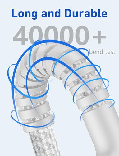 iPhone Charger Cable 3FT 2Pack USB to Lightning Cable Extra Durable Braided (6 Foot)
