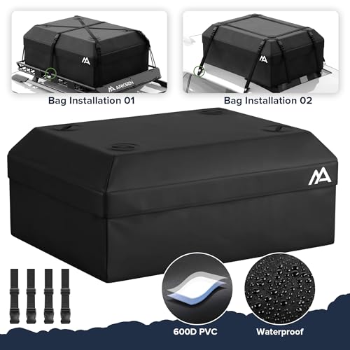 54" x 39" x 5" Roof Rack Cargo Basket with Bag