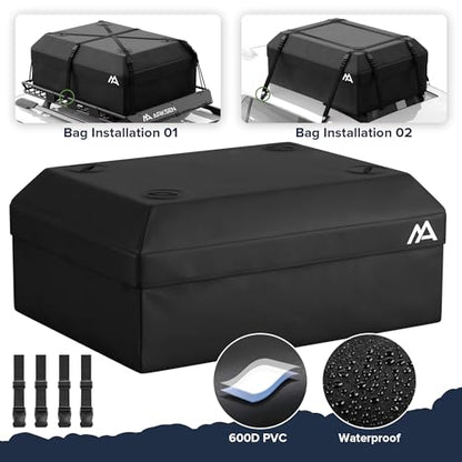 54" x 39" x 5" Roof Rack Cargo Basket with Bag