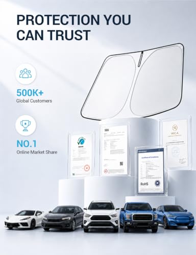 Custom Fit Car Windshield Sun Shade for 2023