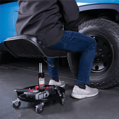 W85020 Pneumatic Tractor Creeper Rolling Seat