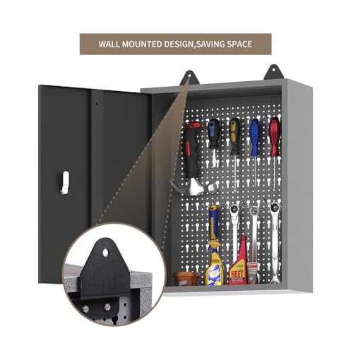 Workshop Tool Cabinet Set System with Wood Worktop