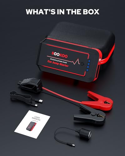H9 4500A 12V Jump Starter for Car Boat Lawnmower