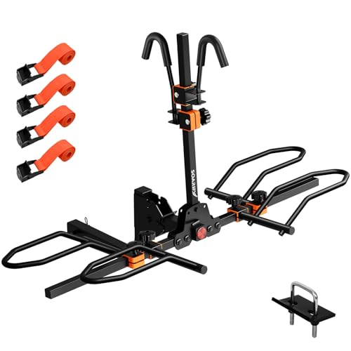 Platform 2 EBike Rack for Car Hitch Bike Rack for SUV RV Trucks Carrier Bicycle Car Racks 2